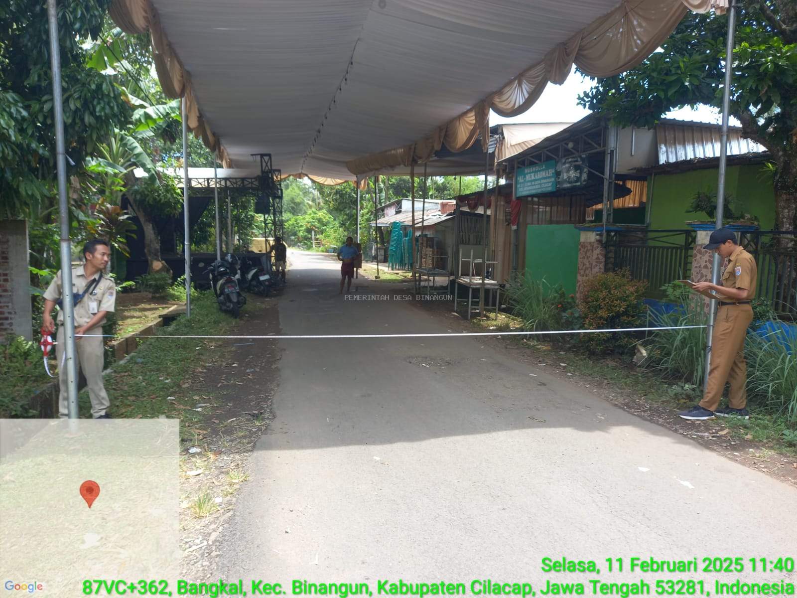 SURVEI LOKASI IJIN PENGGUNAAN JALAN KABUPATEN