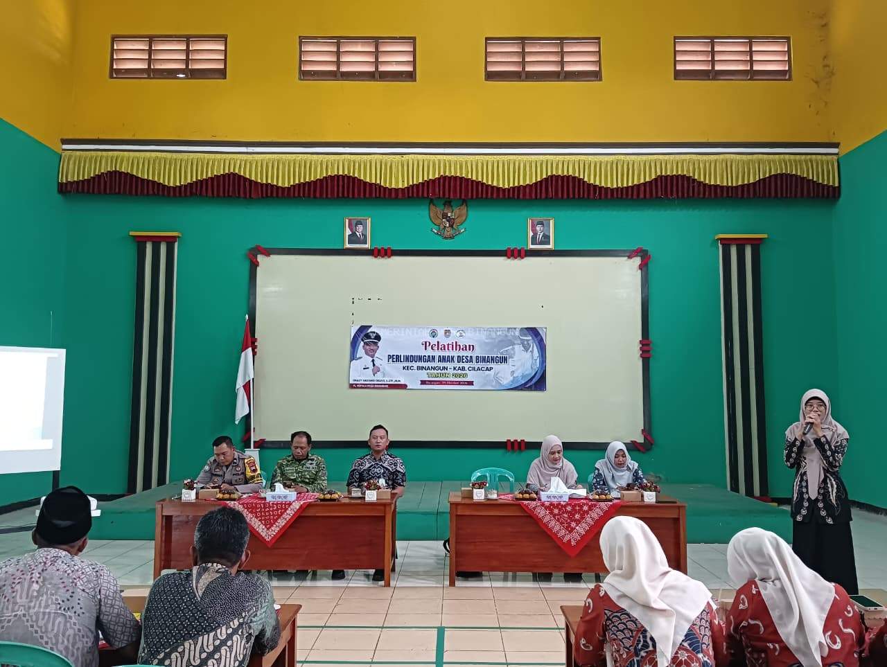 Upayakan Desa Layak Anak dan Sehat, Pemdes Binangun Gelar Sosialisasi Pelindungan Anak dan Pencegahan TBC